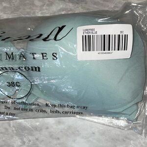 Soma Bra 38C wire free Ether Blue retired NIP NEW